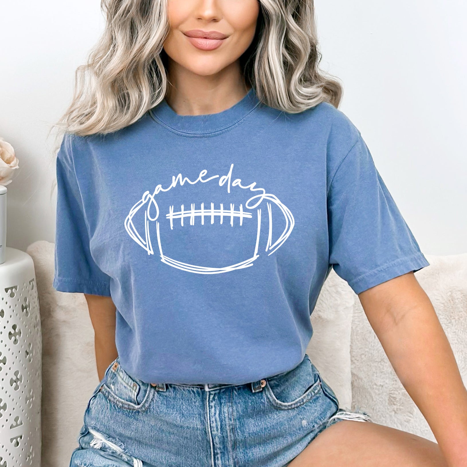 Football Game Day | Garment Dyed Tee – Simply Sage Market