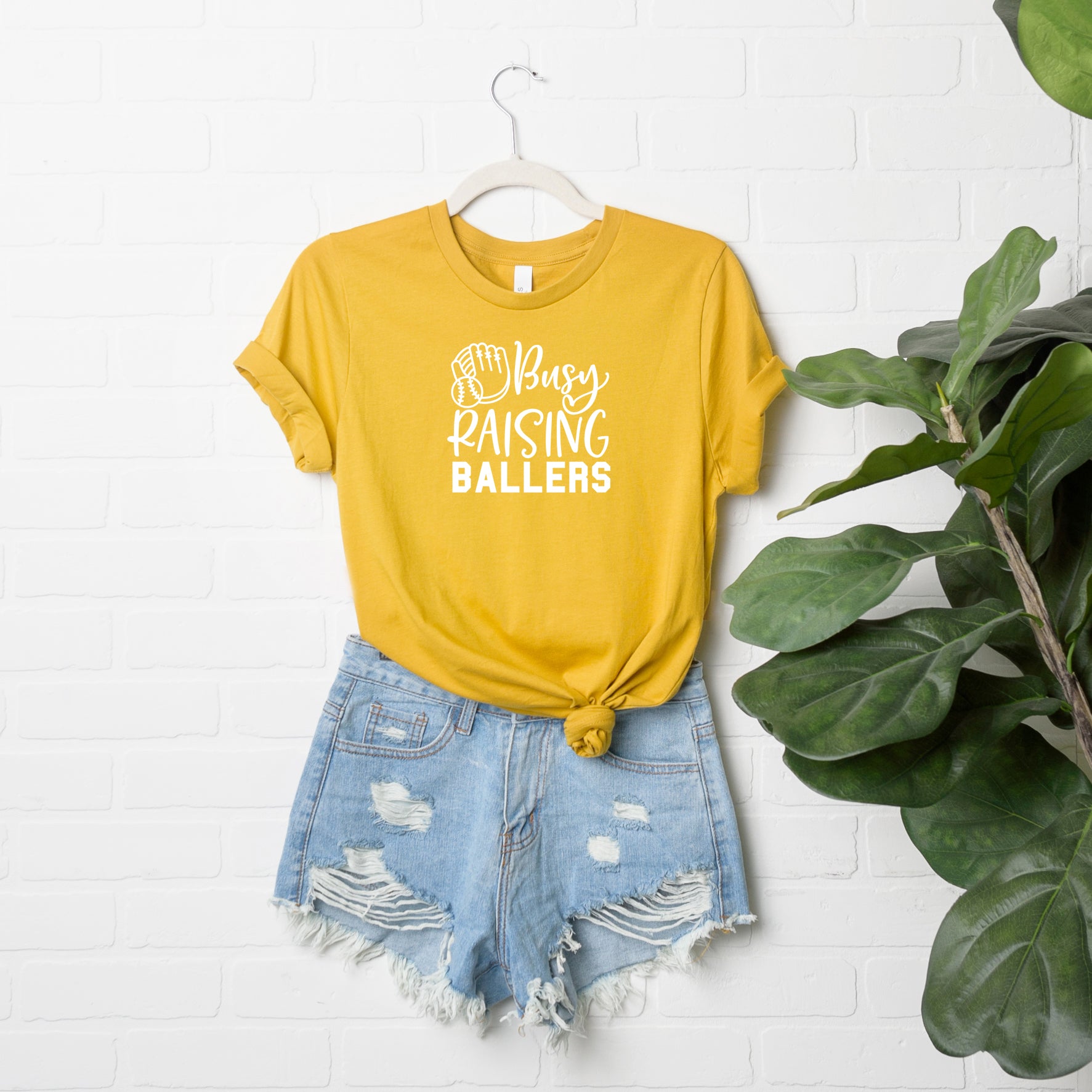 Raising Ballers-Baseball Tee