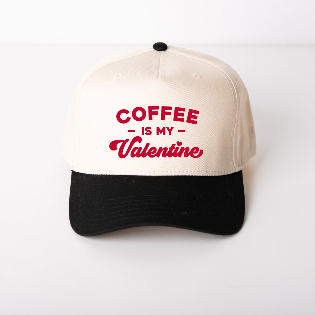 Coffee Is My Valentine | Canvas Trucker Hat