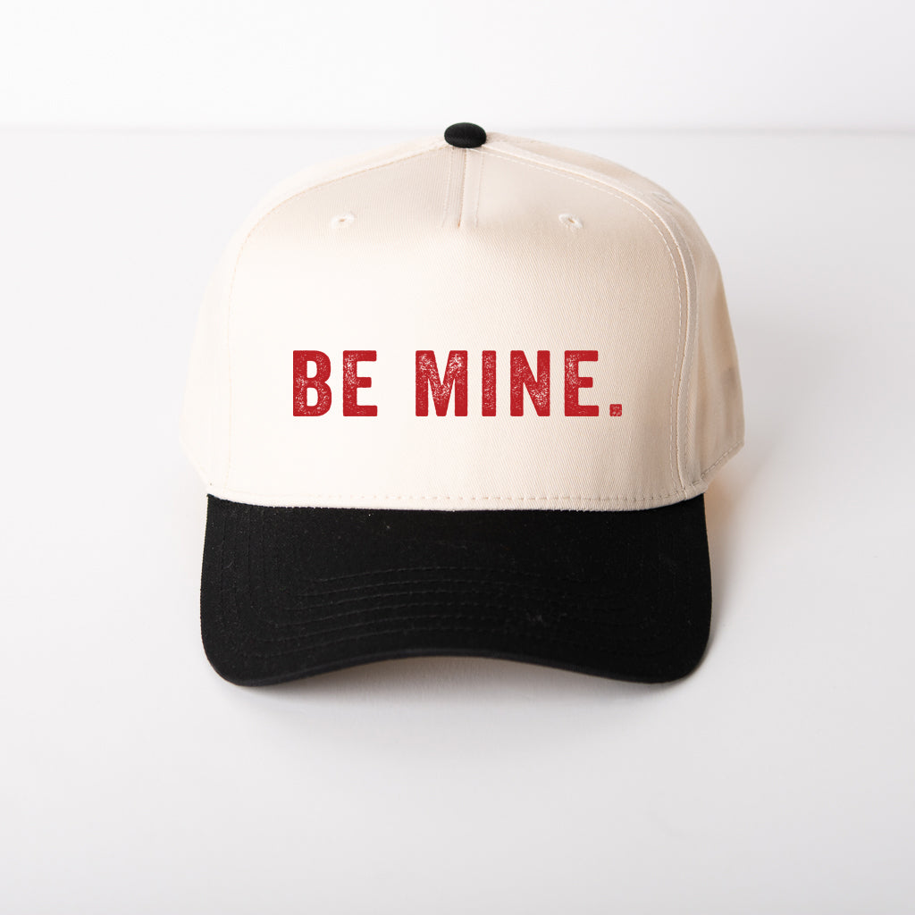 Be Mine Block | Canvas Trucker Hat