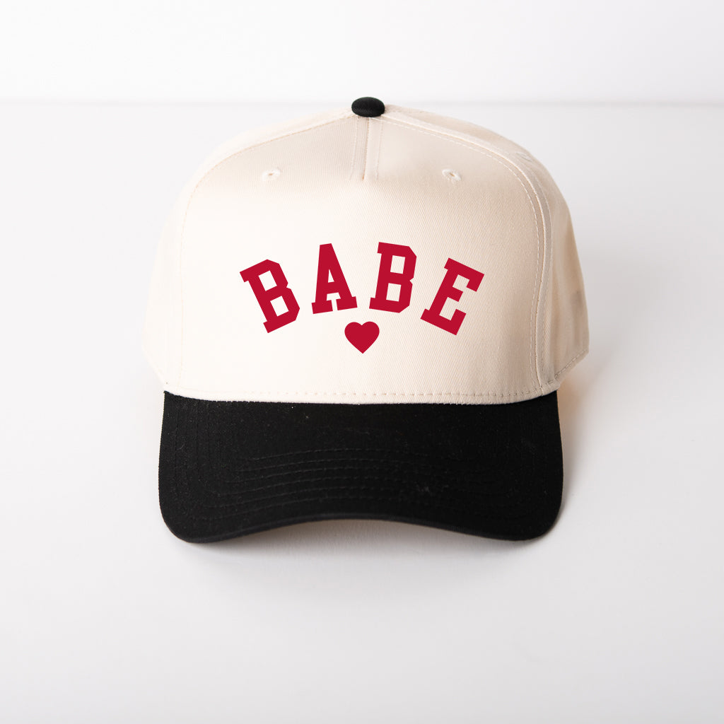 Babe Heart | Canvas Trucker Hat