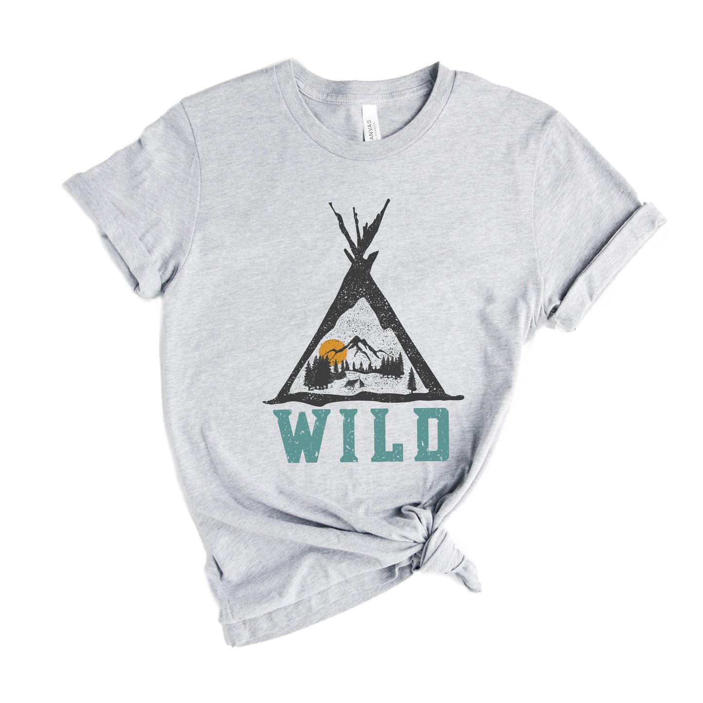 Wild Teepee | Short Sleeve Graphic Tee