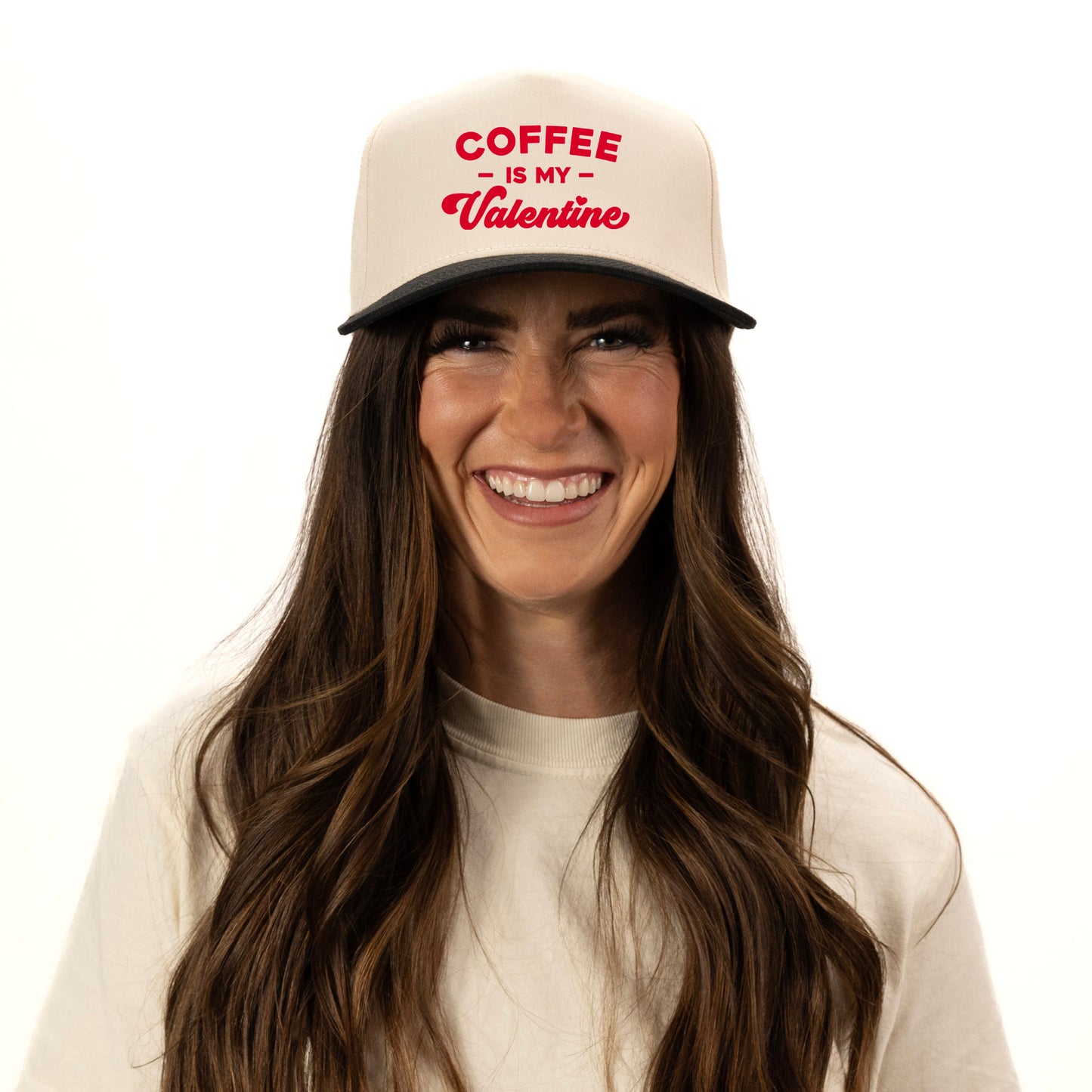 Coffee Is My Valentine | Canvas Trucker Hat