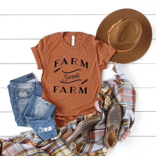 Farm Sweet Farm | Short Sleeve Crewneck