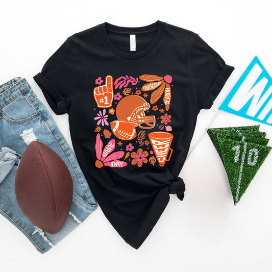 Touchdown Season Collage | Short Sleeve Graphic Tee