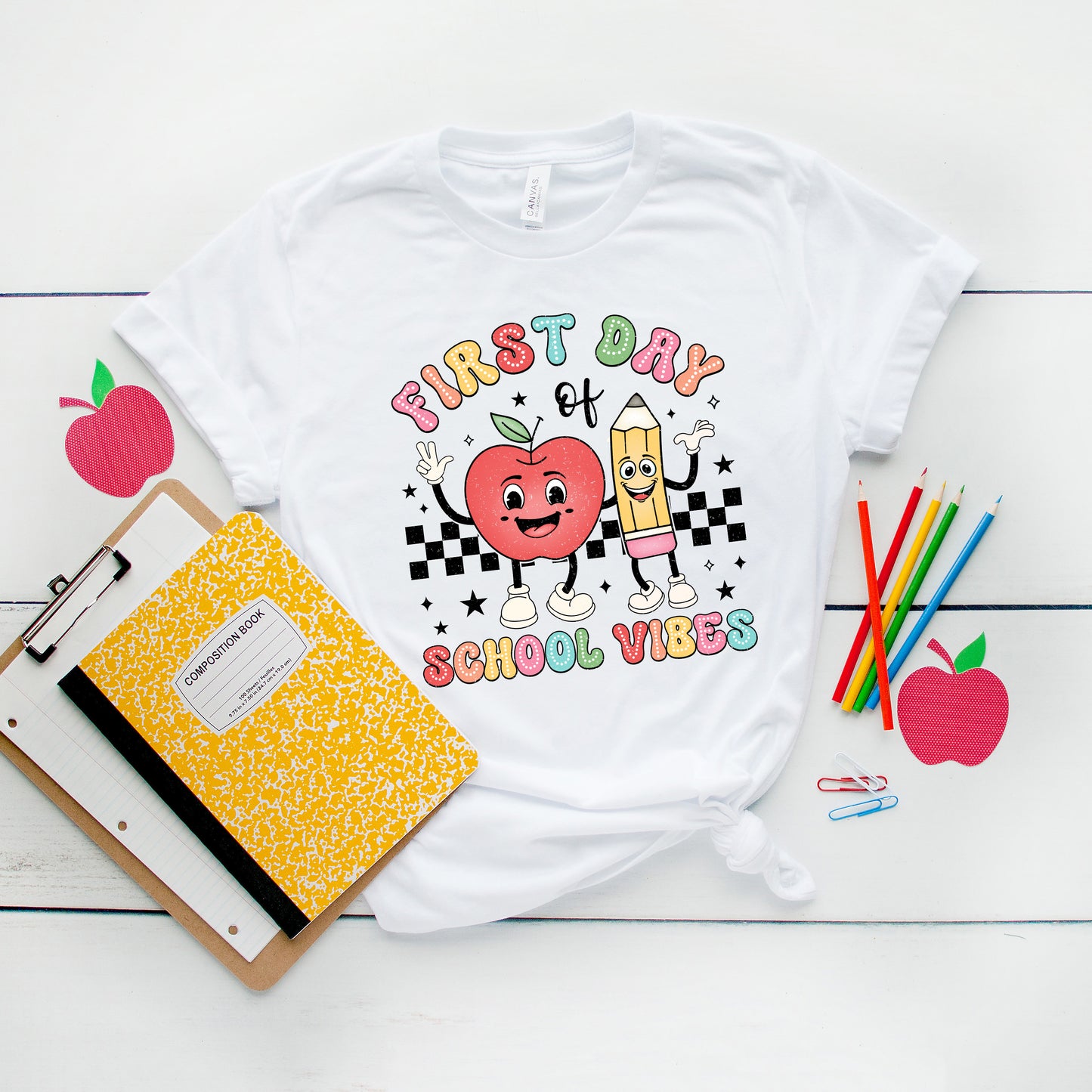 First Day School Vibes | Short Sleeve Graphic Tee