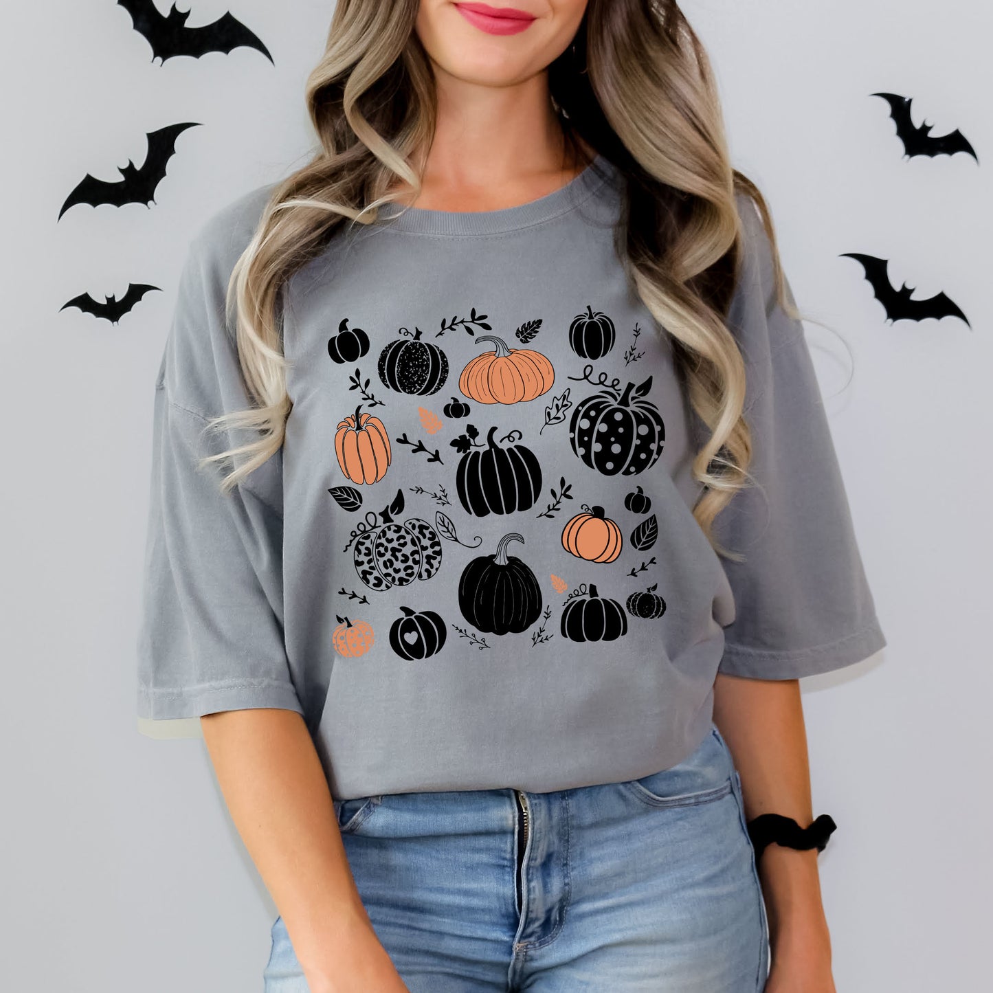 Halloween Pumpkins | Garment Dyed Tee