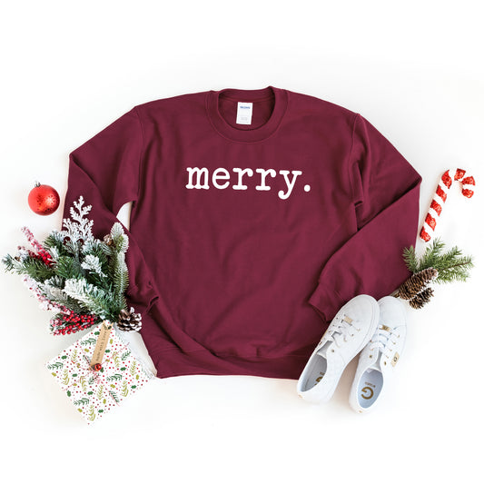 Merry Typewriter | Sweatshirt