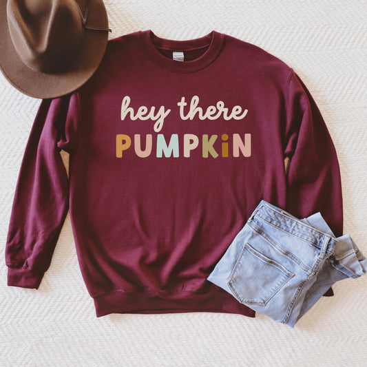 Hey There Pumpkin Colorful | Sweatshirt