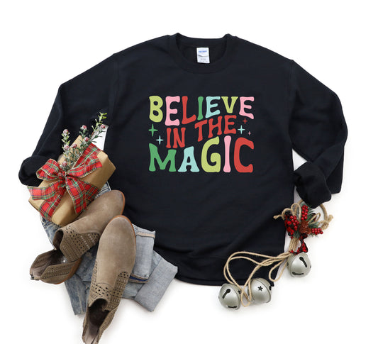 Believe In The Magic Colorful | Sweatshirt