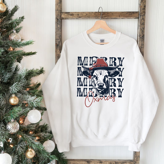 Merry Oxmas | Sweatshirt