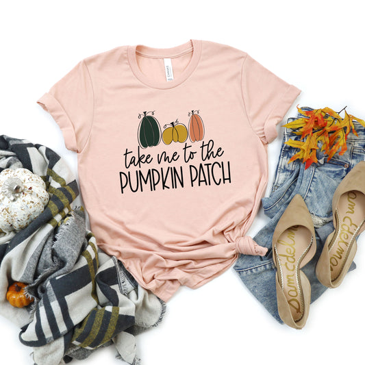 Take Me To The Pumpkin Patch | Short Sleeve Graphic Tee