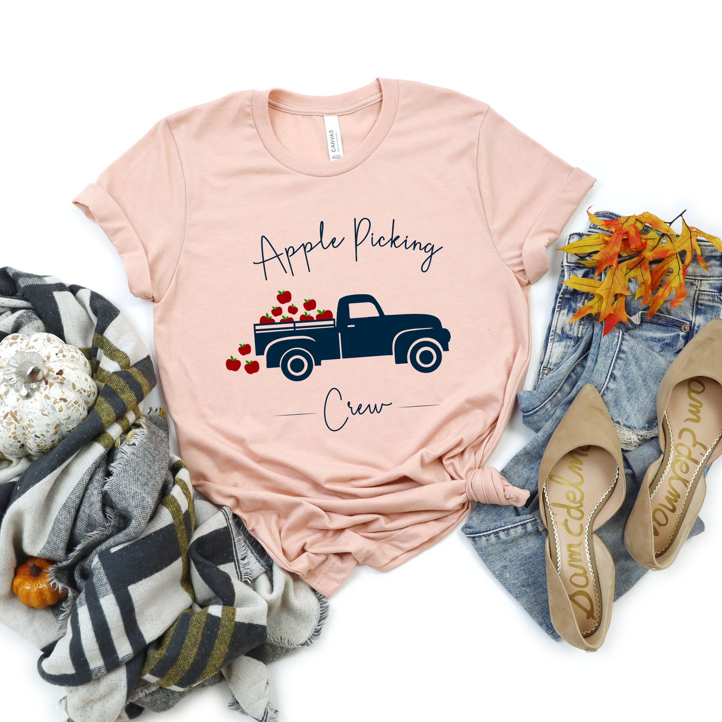 Apple Picking Crew Truck | Short Sleeve Graphic Tee