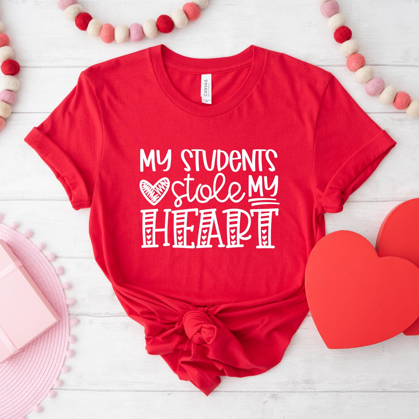 My Students Stole My Heart | Short Sleeve Graphic Tee