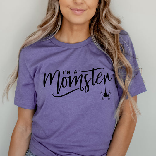 I'm A Momster | Short Sleeve Crew Neck