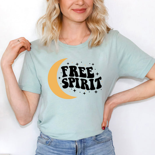 Free Spirit Moon | Short Sleeve Graphic Tee