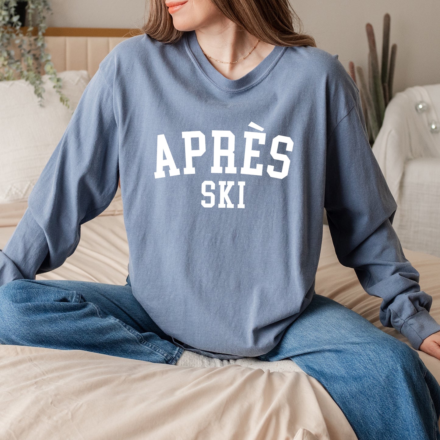 Apres Ski University | Garment Dyed Long Sleeve