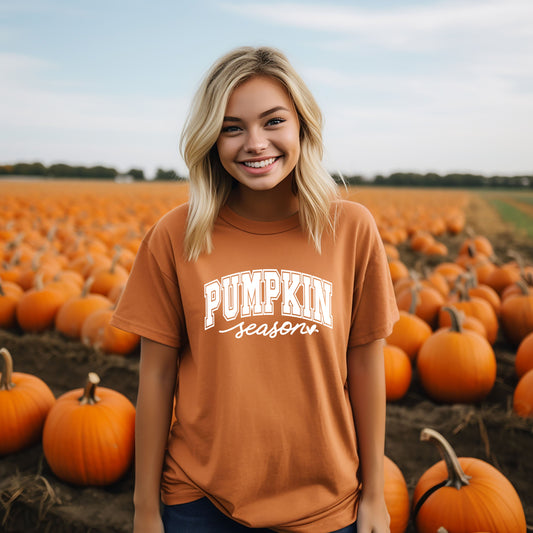 Pumpkin Season Bold | Garment Dyed Tee