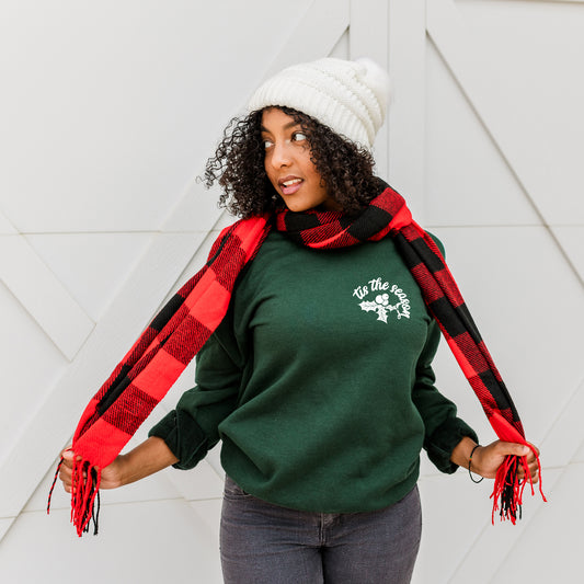 Tis The Season Holly Berries Mini | Sweatshirt