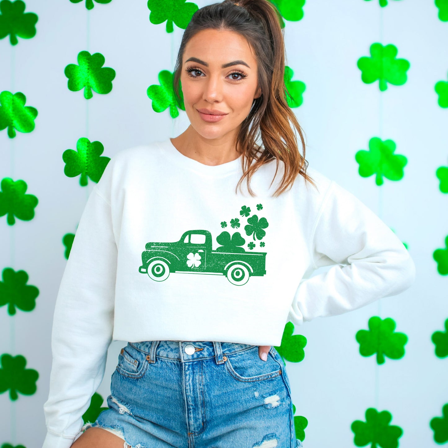 Shamrock Truck | Sweatshirt