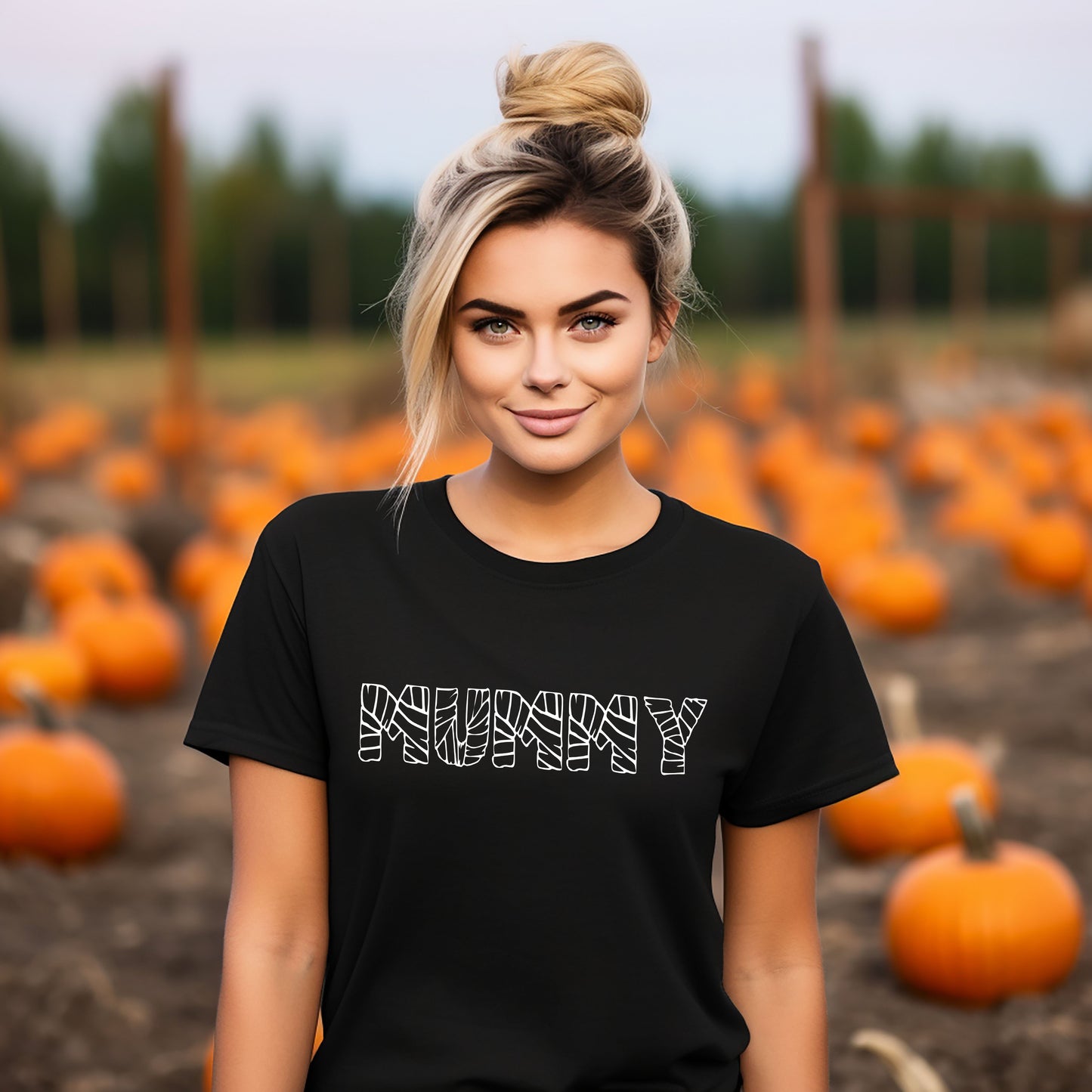 Mummy Halloween | Short Sleeve Crew Neck