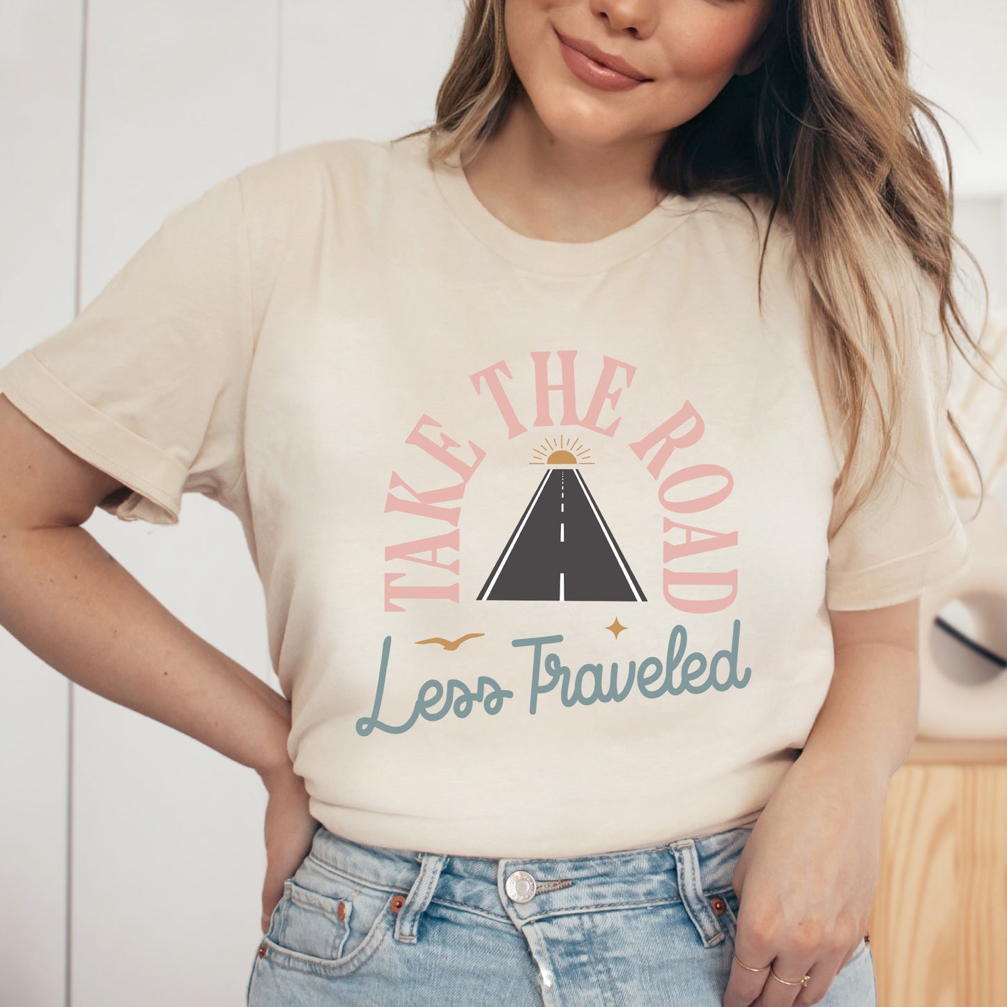 Road Less Traveled Road | Short Sleeve Graphic Tee