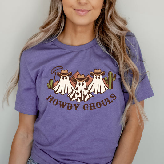 Howdy Ghouls Trio | Short Sleeve Crew Neck