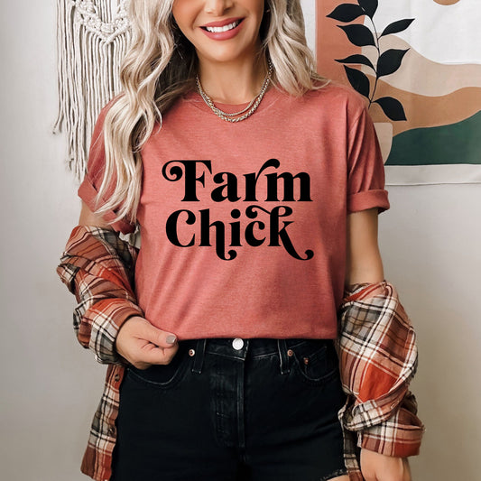 Farm Chick | Short Sleeve Graphic Tee