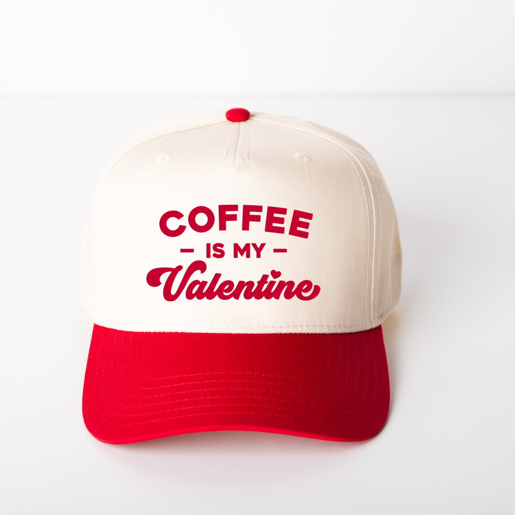 Coffee Is My Valentine | Canvas Trucker Hat