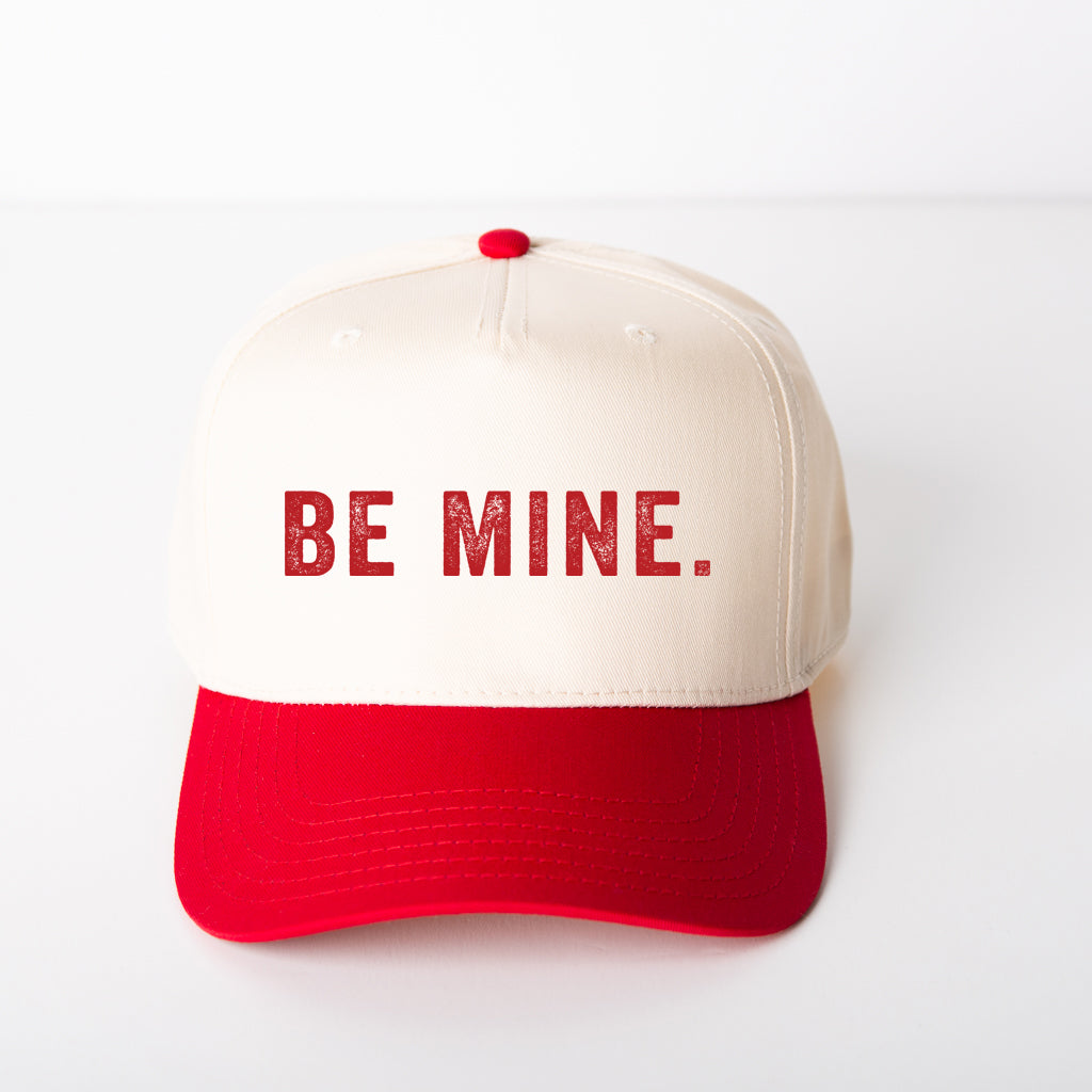 Be Mine Block | Canvas Trucker Hat