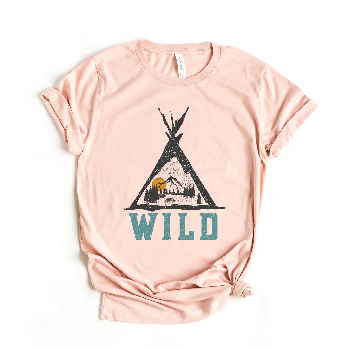 Wild Teepee | Short Sleeve Graphic Tee