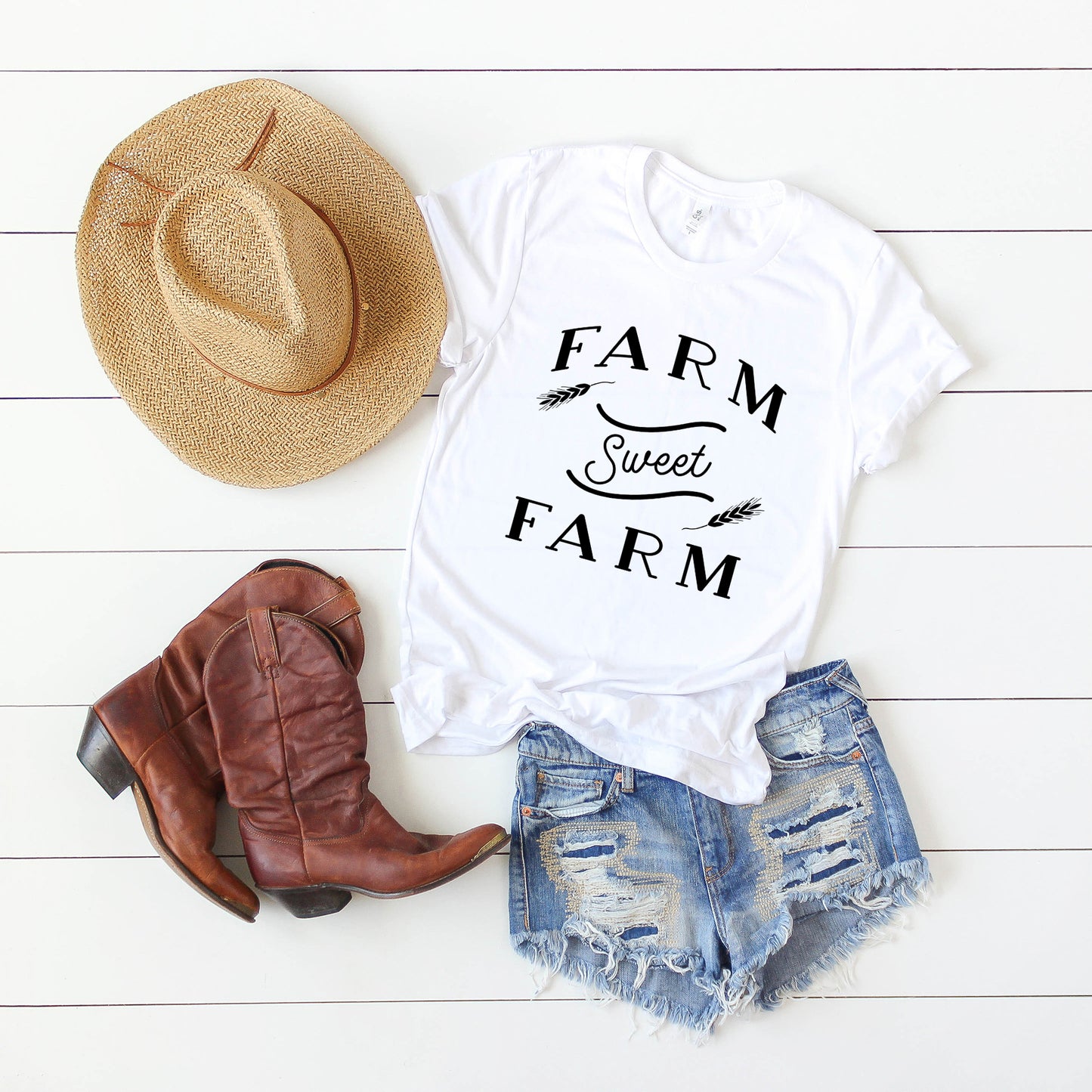 Farm Sweet Farm | Short Sleeve Crewneck