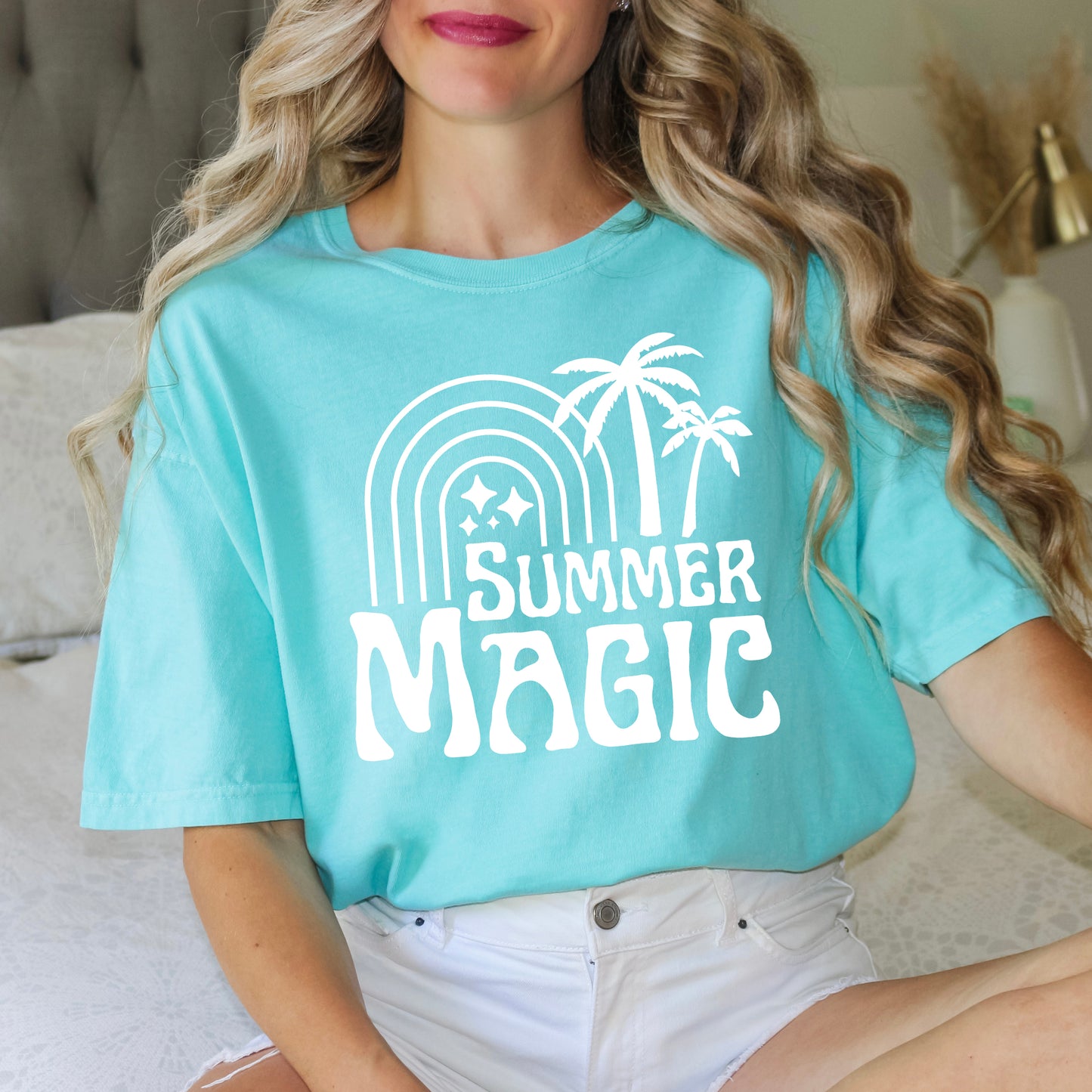 Summer Magic | Garment Dyed Short Sleeve Tee