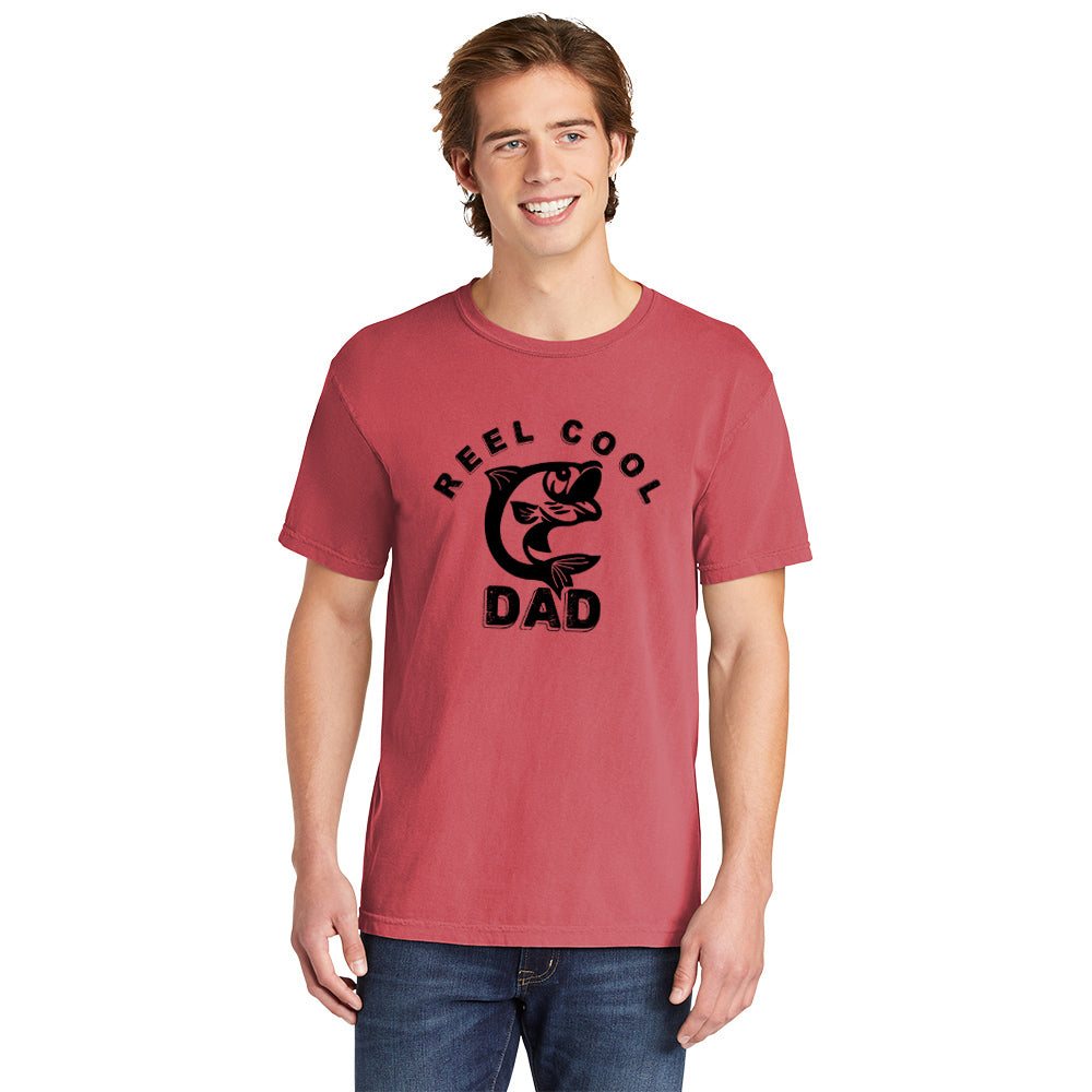 Reel Cool Dad | Men's Garment Dyed Tee