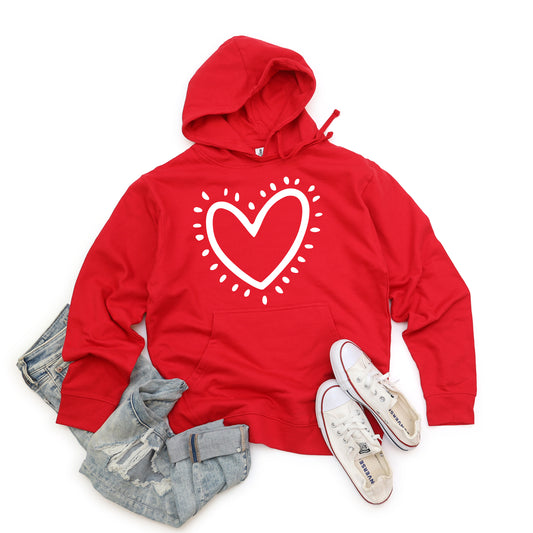 Heart Drawing | Hoodie