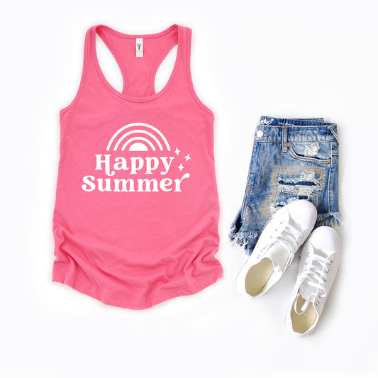 Happy Summer | Racerback Tank