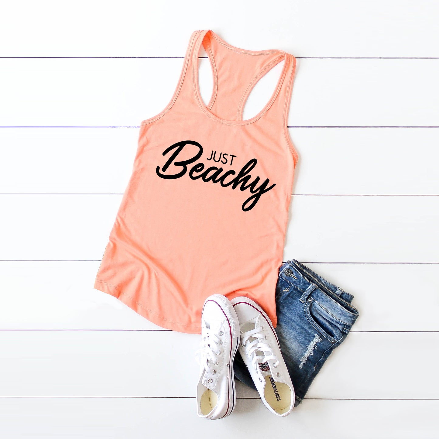 Just Beachy | Racerback Tank