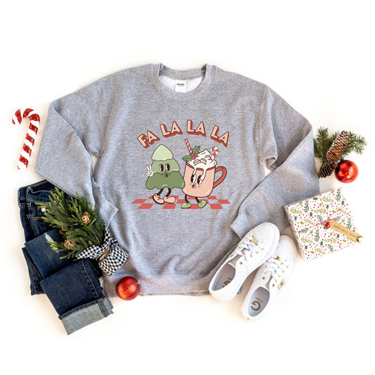 Retro Fa La La | Sweatshirt