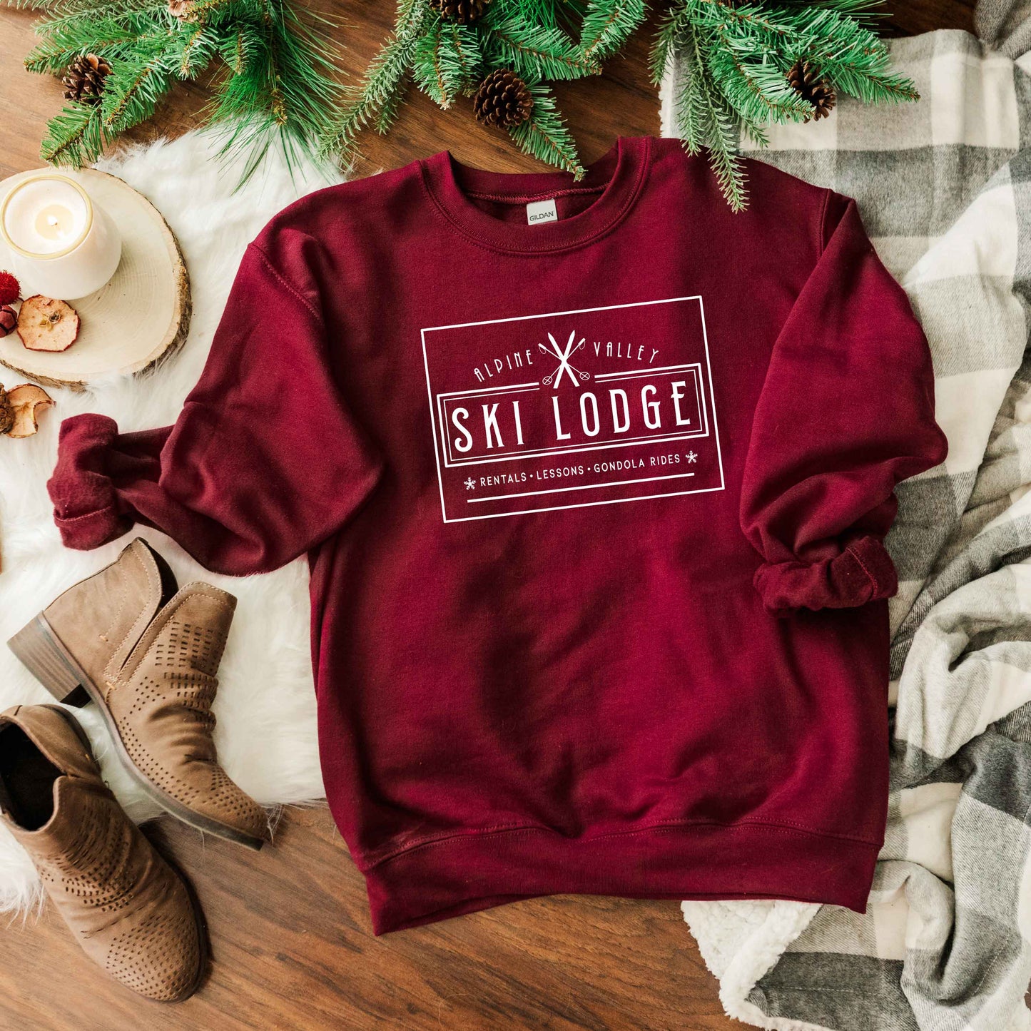 Alpine Valley Ski Lodge | Sweatshirt