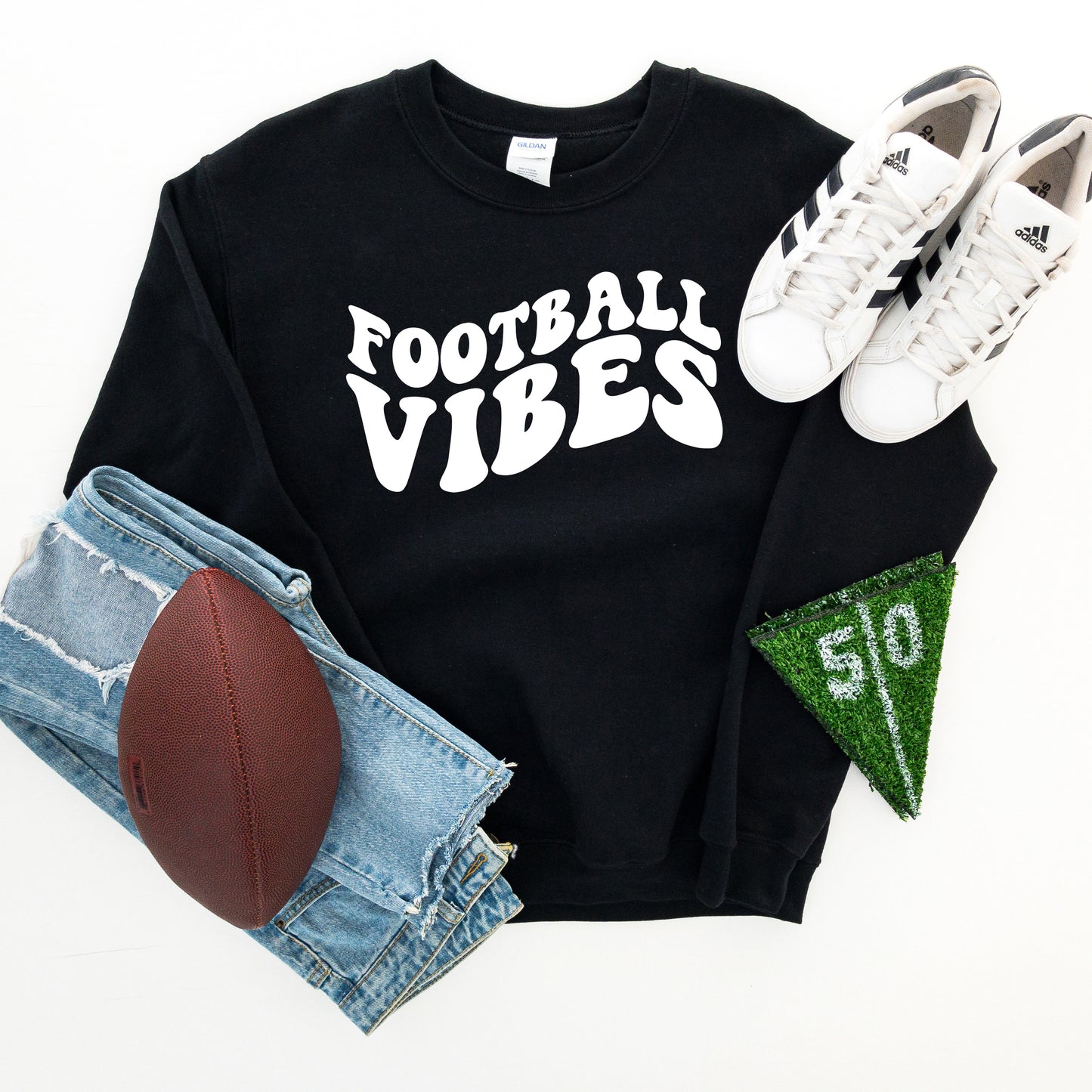 Retro Football Vibes | Sweatshirt