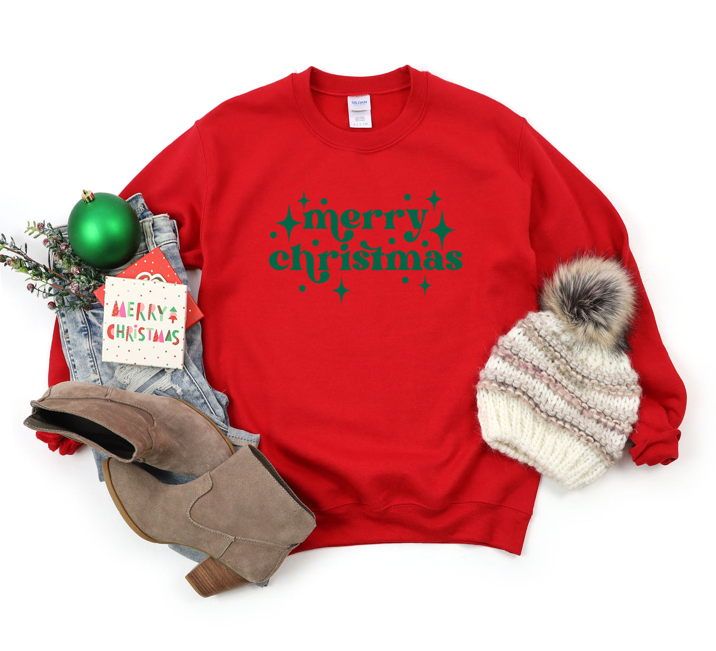 Whimsical Merry Christmas | Sweatshirt