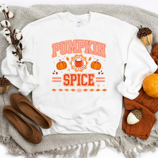 Pumpkin Spice Stripes | Sweatshirt