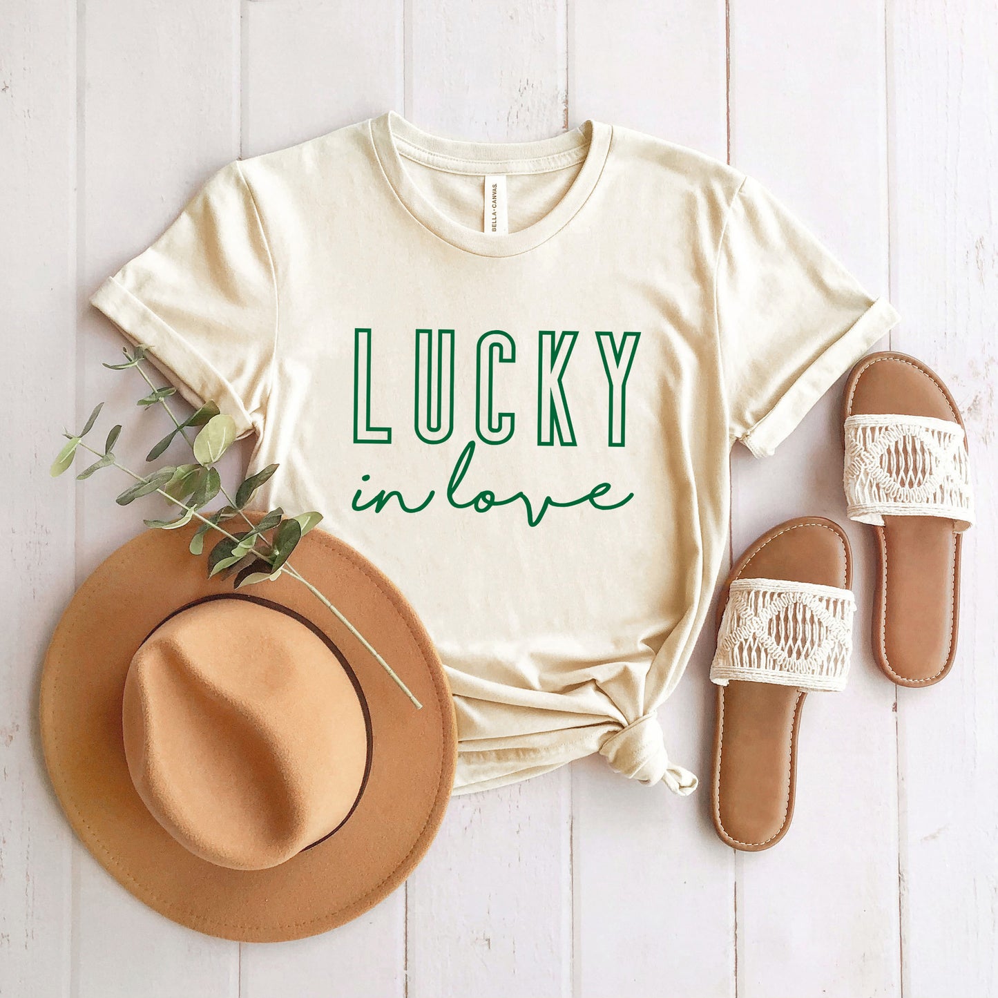 Lucky In Love | Short Sleeve Graphic Tee