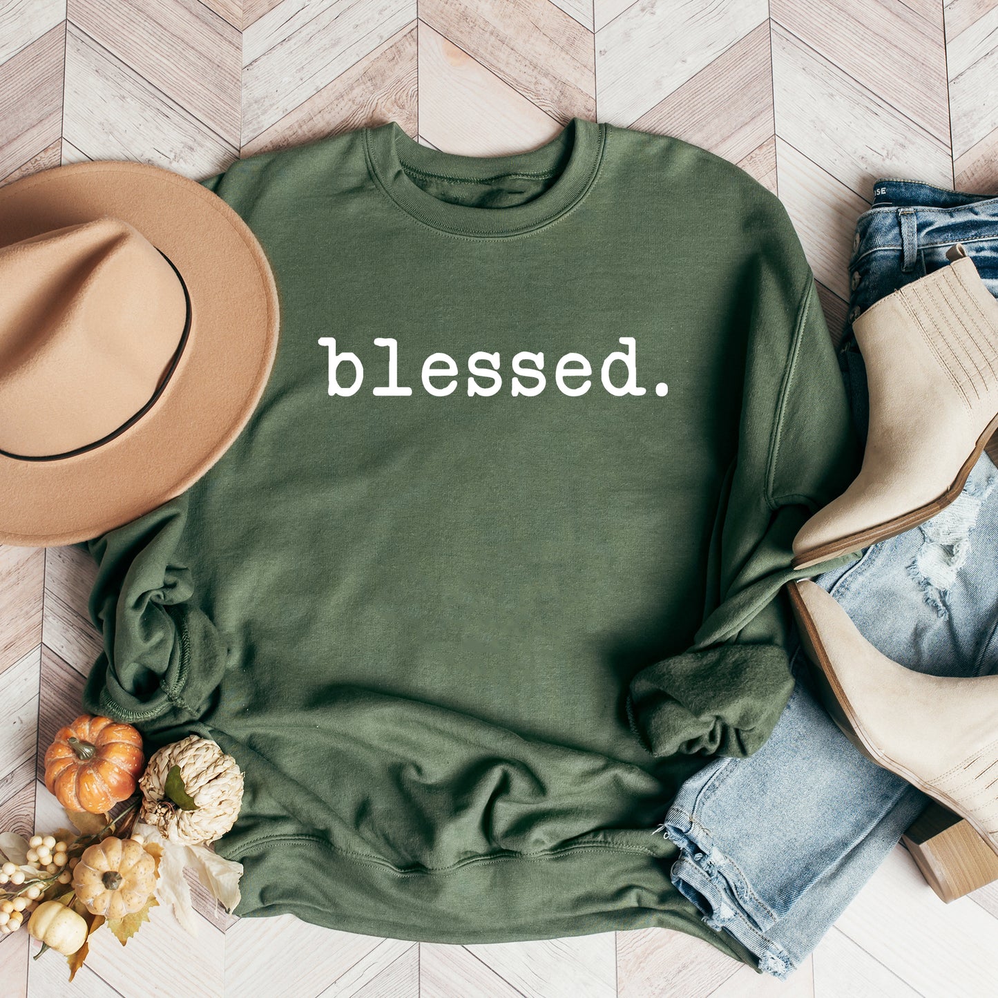 Blessed Typewriter | Sweatshirt