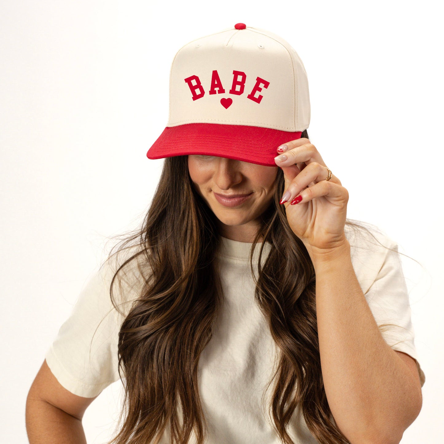 Babe Heart | Canvas Trucker Hat