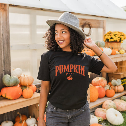 Pumpkin Spice Bold | Short Sleeve Graphic Tee