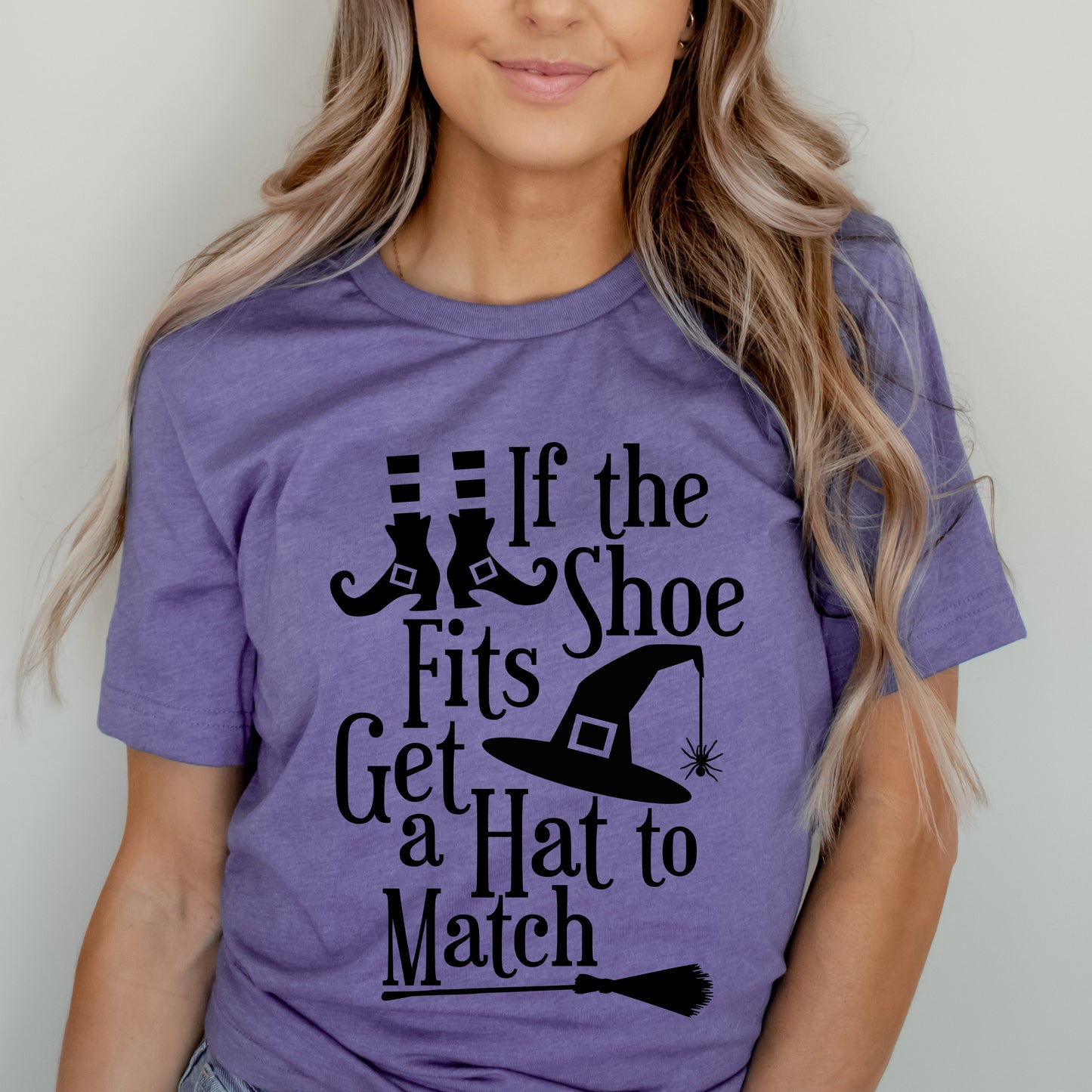 If The Shoe Fits Get A Hat To Match | Short Sleeve Crew Neck