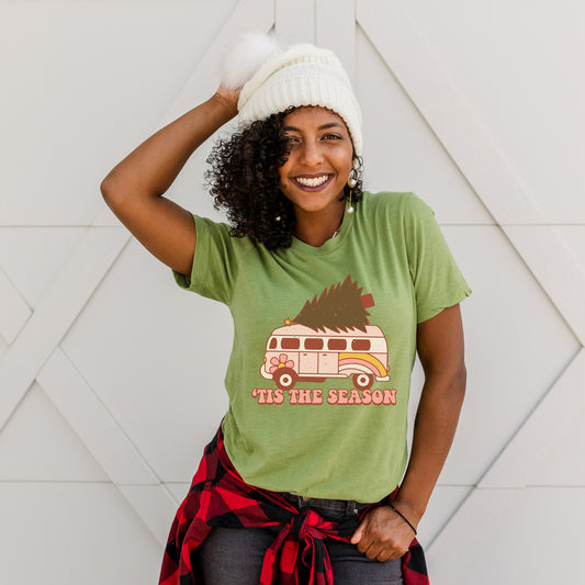 Hippie Tis The Season | Short Sleeve Crew Neck