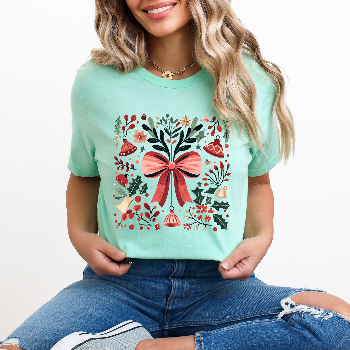 Coquette Holly Collage | Short Sleeve Graphic Tee