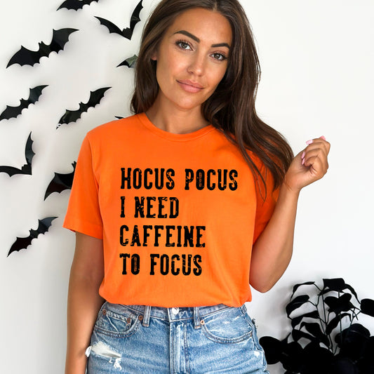 Hocus Pocus Caffeine | Short Sleeve Graphic Tee